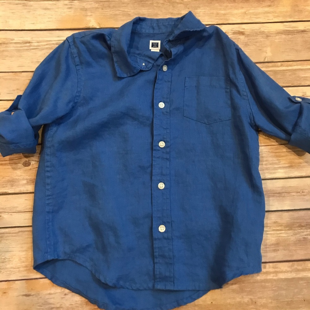 Janie and Jack boys button down shirt